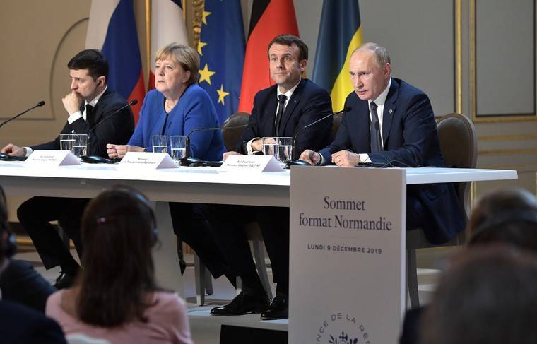 МИД: переговоры на «нормандском» саммите шли на повышенных тонах