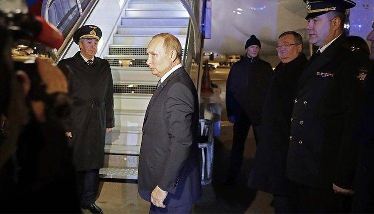 Путин прибыл в Набережные Челны