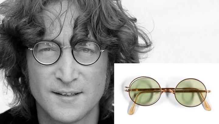 Легендарные круглые очки Джона Леннона проданы на аукционе