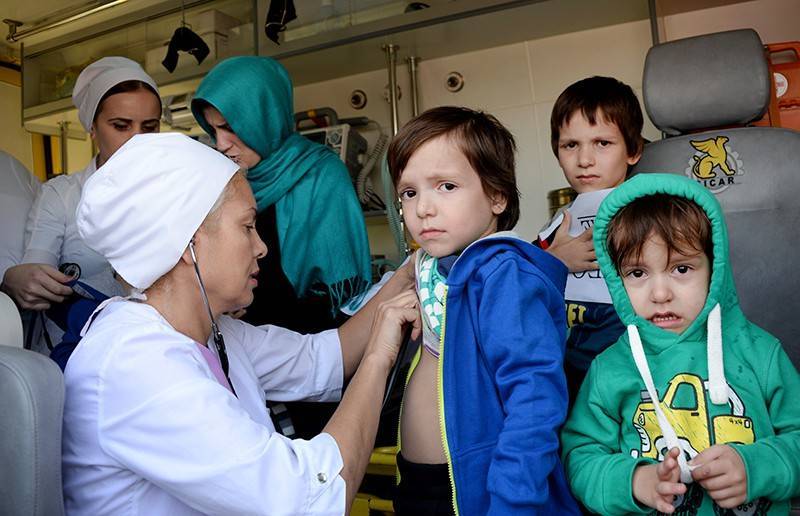 Как российские врачи спасают детей в Сирии