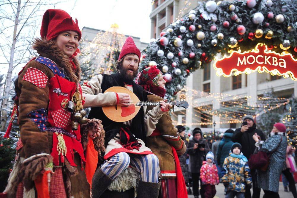 В Москве открылся масштабный рождественский фестиваль