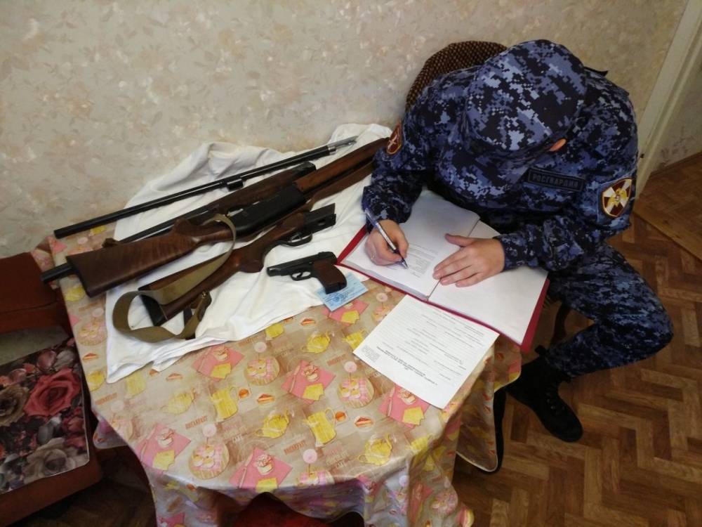 Жители Карелии сдали за неделю 35 единиц оружия