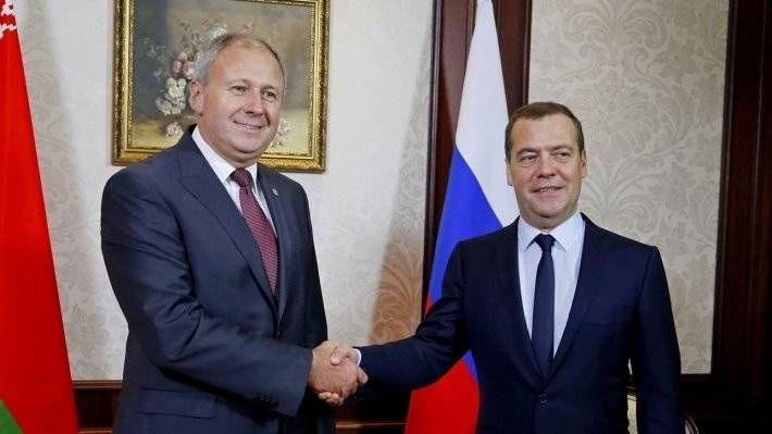 Медведев обсудил с премьером Белоруссии интеграцию и торговлю