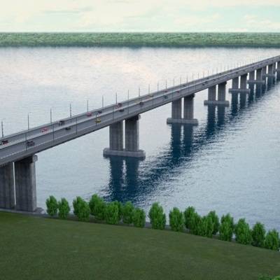 Подготовительные работы для строительства моста через Волгу начались в Самарской области