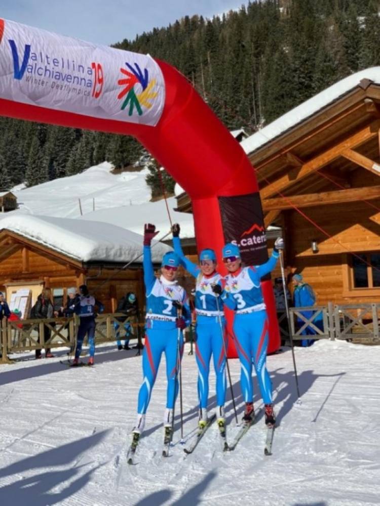 Лыжники Коми взяли «золото» Сурдлимпийских игр в Италии