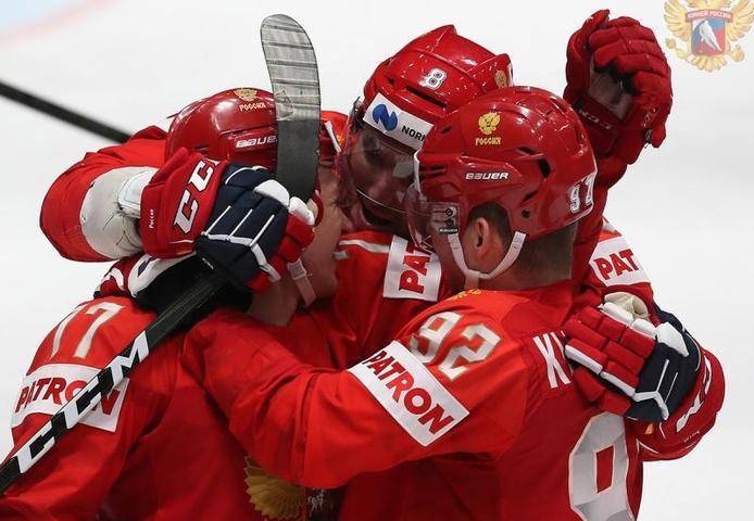 Сборная России по хоккею победила команду из Чехии на Кубке Первого канала