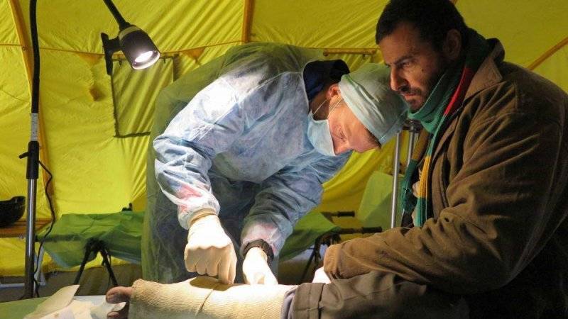 Военный врач рассказал о работе российских медиков в Сирии