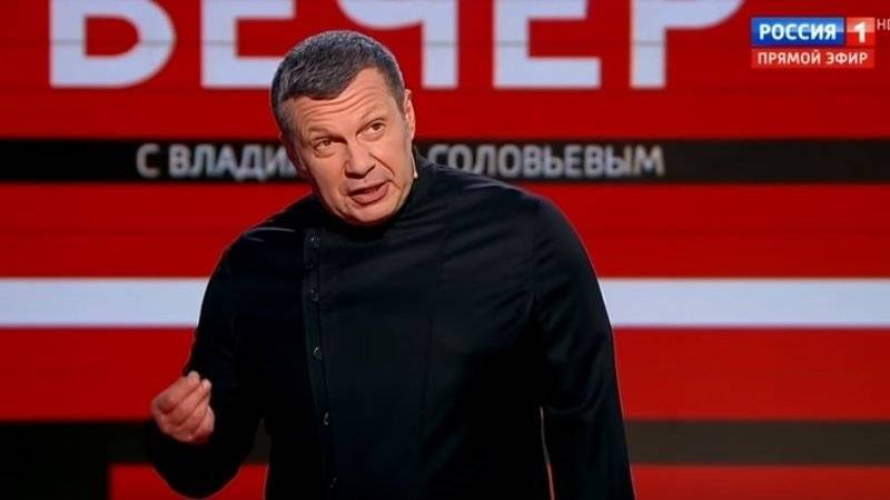 Соловьев назвал Зеленского «Порошенко-лайт», комментируя идею ввода&nbsp;миротворцев в&nbsp;Донбасс