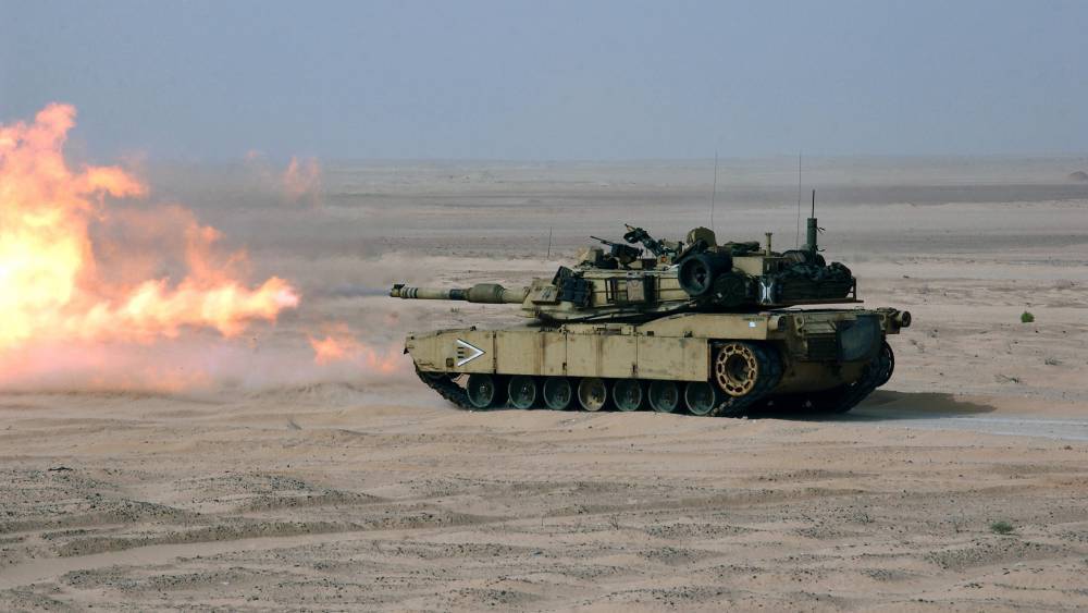Вооруженные силы Литвы продемонстрировали видеозапись тренировки танков США