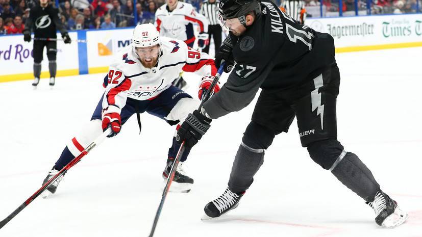 Передачи Кузнецова и Орлова помогли «Вашингтону» обыграть «Тампу» в НХЛ