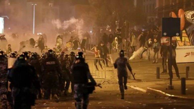 Более 50 человек пострадали в ходе массовых акций протеста в Бейруте