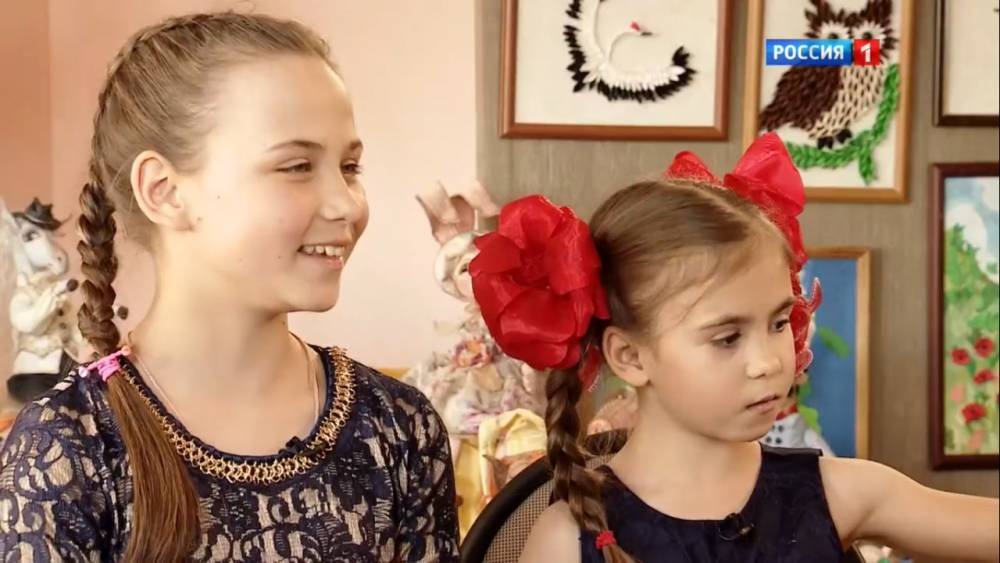 Две девочки из Кузбасса стали героинями программы на федеральном канале