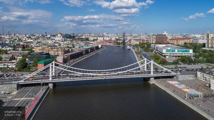 В Москве спасли мужчину, собиравшегося прыгнуть с Крымского моста