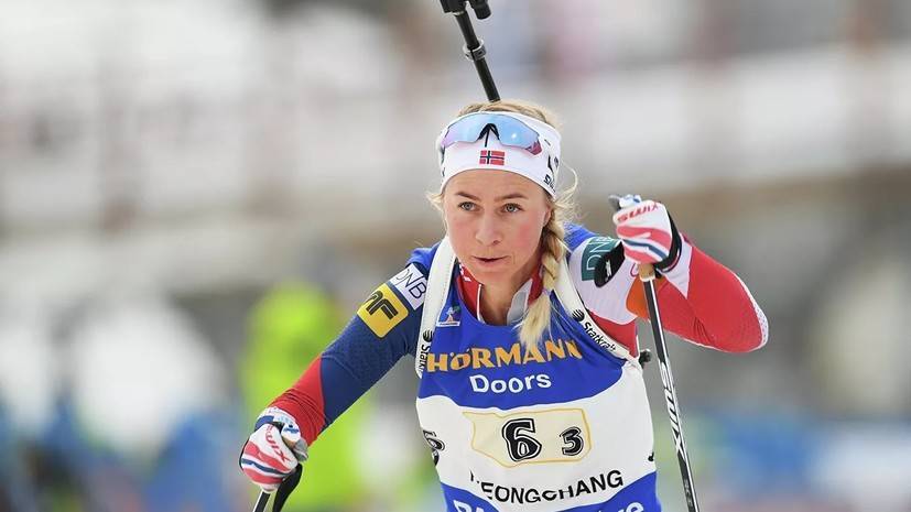 Норвежка Экхофф победила в пасьюте на этапе КМ по биатлону в Австрии, Миронова — 11-я