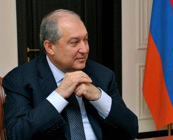 Президент Армении заявил о готовности посетить Москву на 75-летие Победы