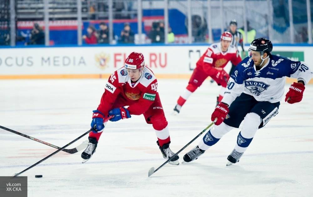 Сборная России одолела Финляндию в матче Кубка Первого канала