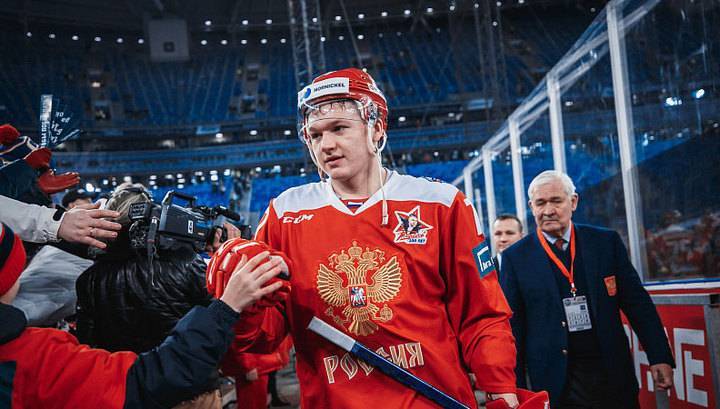 Кирилл Капризов назван самым ценным игроком Еврохоккейтура