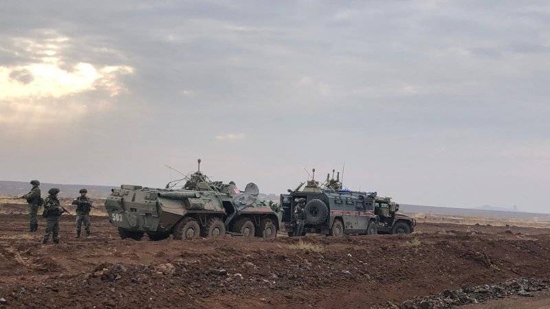 Военная полиция РФ провела очередное патрулирование сирийских провинций Алеппо и Хасака