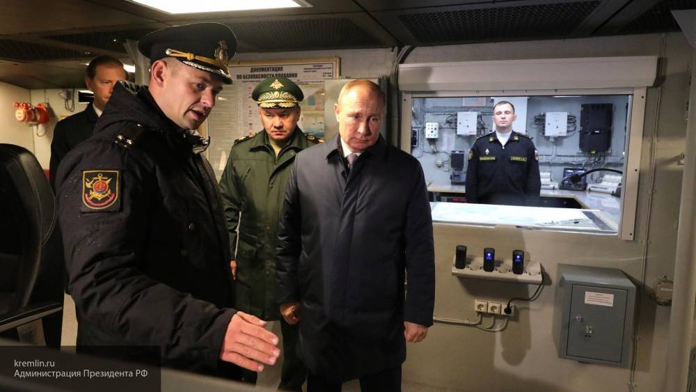 В Белом море прошли завершающие испытания российского военного корабля «Гремящий»