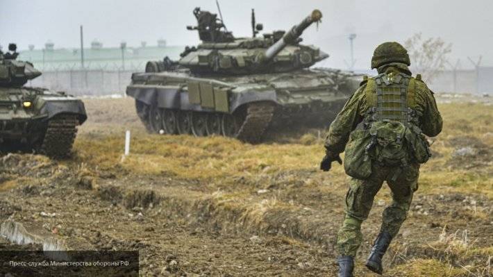 Отечественные танки приняли участие в огневой подготовке в Чечне