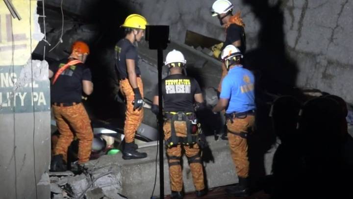 Землетрясение на Филиппинах: 3 человека погибли, 40 пострадали, 15 находятся под завалами