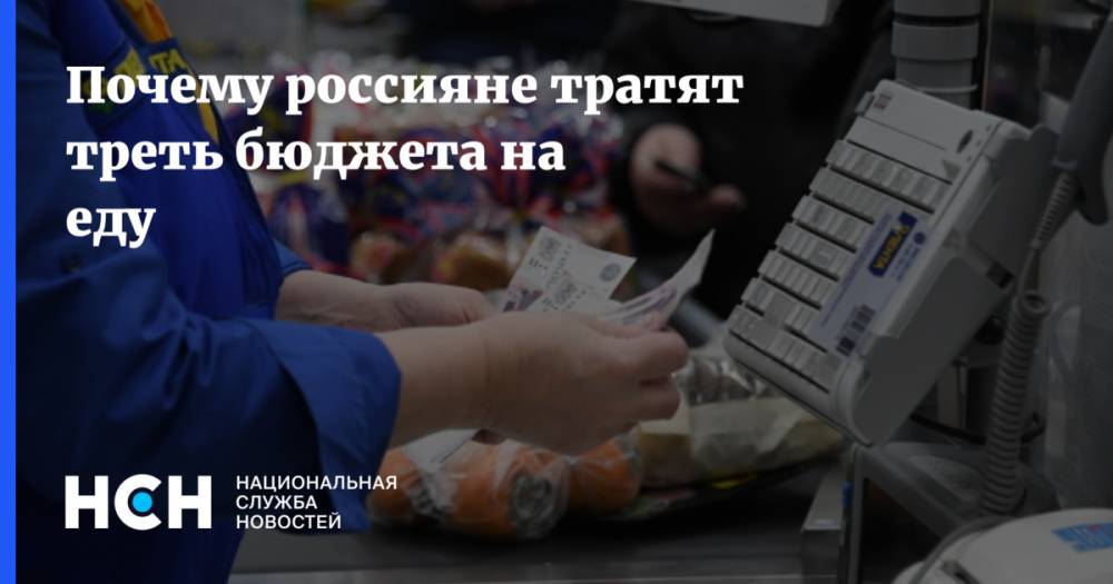Почему россияне тратят треть бюджета на еду