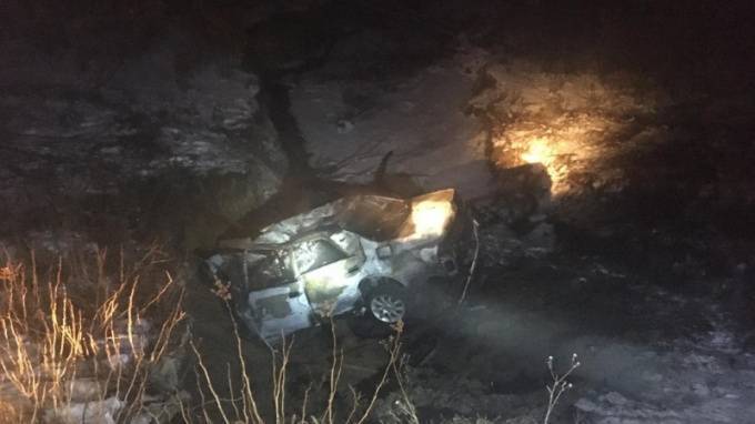 Под Хабаровском из-за ДТП сгорели заживо водитель и пассажир