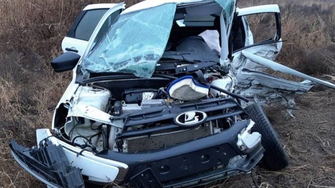 В Астраханской области в лобовом ДТП погибла девушка-водитель
