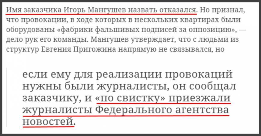 «Новая газета» попыталась свалить на «Патриот» и Мангушева провокации против Соболь
