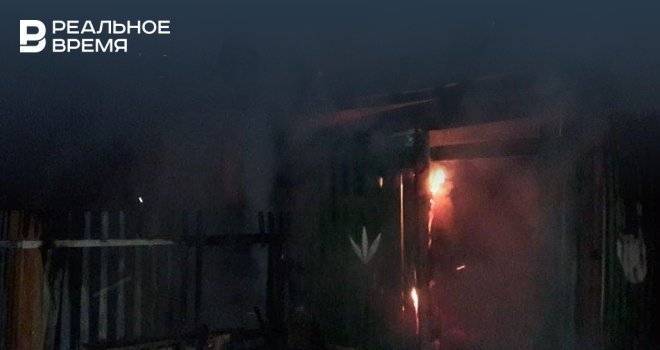 В Башкирии при пожаре погибли двое людей