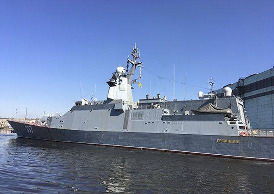 Экипаж новейшего корвета «Гремящий» завершил испытания в Белом море