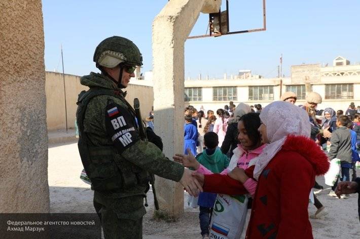 Россия провела очередную гуманитарную акцию для жителей Даръа на юге Сирии