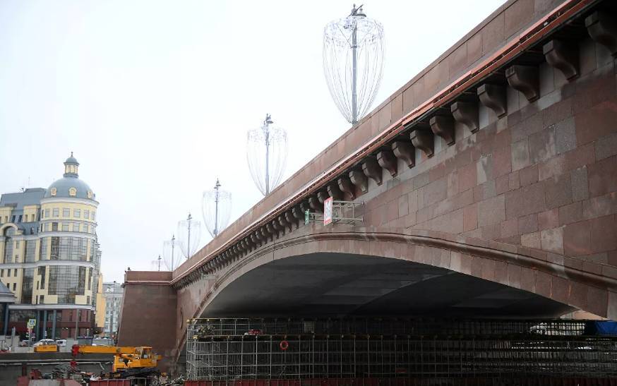 Собянин открыл Большой Москворецкий мост после капитального ремонта