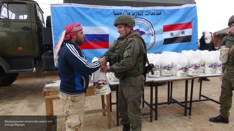 Российские военные привезли врачей и продукты на юго-восток сирийской провинции Даръа&nbsp;
