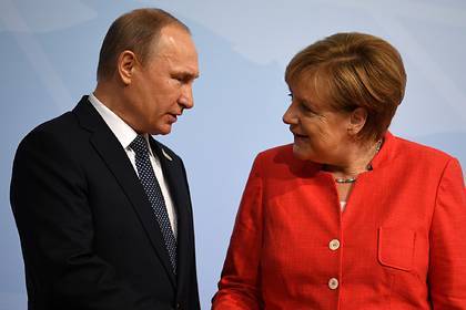 Путин и Меркель обсудили транзит газа и «нормандский саммит»