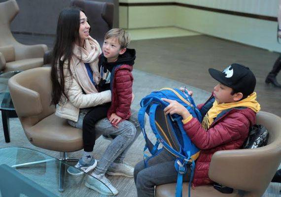 Юлия Шик вернулась в Петербург из Португалии с отвоёванными детьми