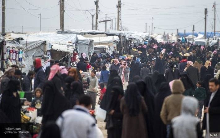 В лагере «Аль-Хол», подконтрольном бандам курдов, из-за отсутствия врачей гибнут дети