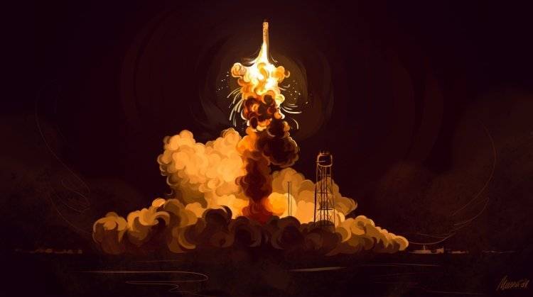 Компания SpaceX провела запуск ракеты-носителя с новым спутником связи