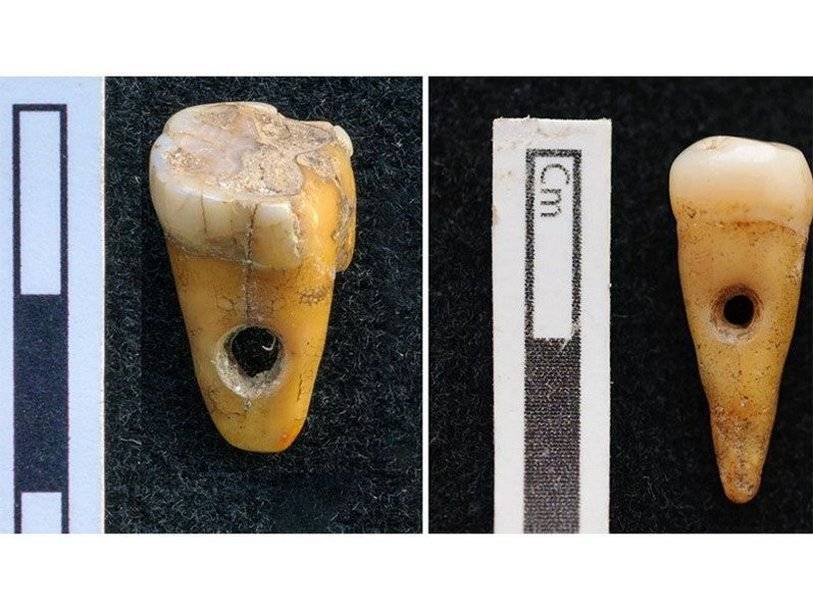 Жители древнего поселения Чатал-Хююк делали бусы из человеческих зубов