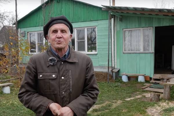Рязанские власти прокомментировали постройку дома незрячим мужчиной: помощи ему никакой не надо