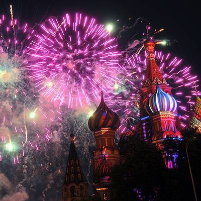 На улицах Москвы ограничат движение из-за праздничного салюта в новогоднюю ночь