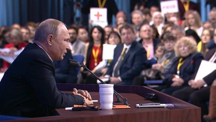 Кремль: два дня Путин будет готовиться к Большой пресс-конференции