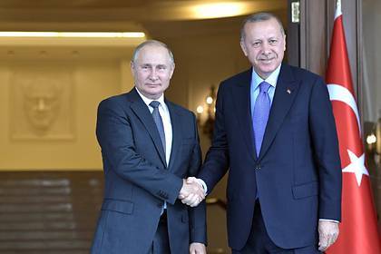 Эрдоган и Путин поговорили второй раз за неделю