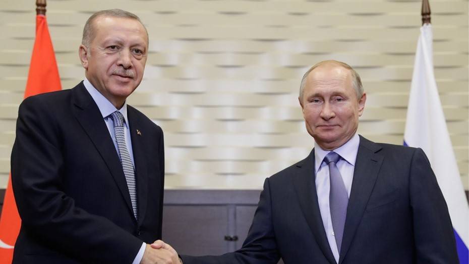 Путин в разговоре с Эрдоганом заявил о важности наращивания борьбы с террористами в Сирии