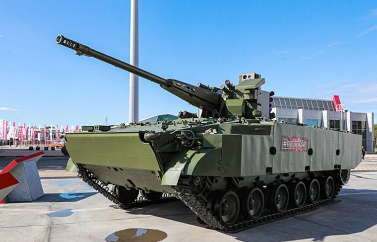 В Сети появилось видео испытания новейшей российской боевой машины