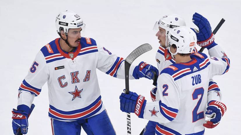 СКА обыграл «Северсталь» и добыл 12-ю победу подряд в КХЛ