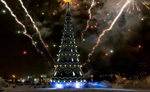 Екатеринбург попал в тройку по высоте главной новогодней елки в РФ