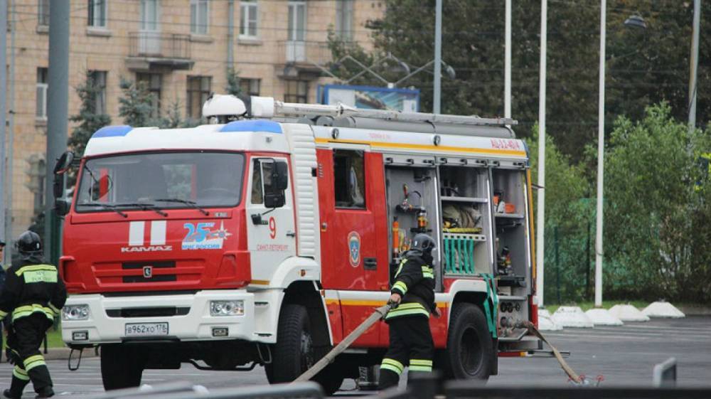 Срели ночи во Всеволожске горел частный дом