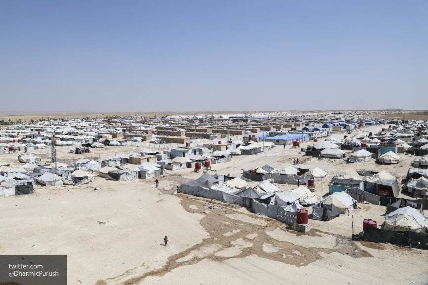 Ситуация в лагере беженцев «Аль-Хол» в Сирии стала критической, заявили в Минобороны РФ
