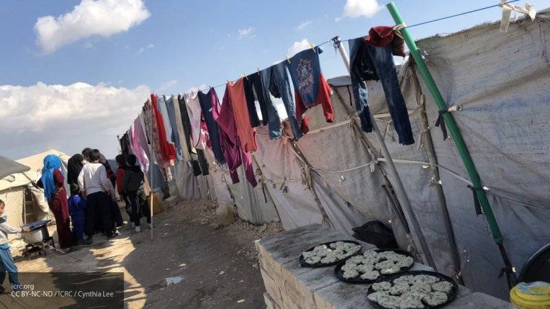 МО РФ заявило о критической ситуации в крупнейшем лагере беженцев "Аль-Хол" в Сирии